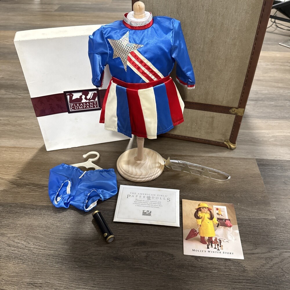 AMERICAN GIRL PLEASANT COMPANY  MOLLY DOLL MISS VICTORY DANCE OUTFIT 1st Edition